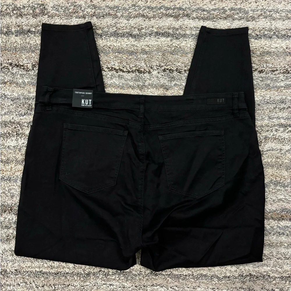 KUT From The Kloth Toothpick Skinny Jeans Sz 20W NWT | KUT Black Skinny Jeans -